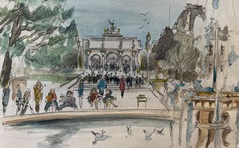 sketch paris