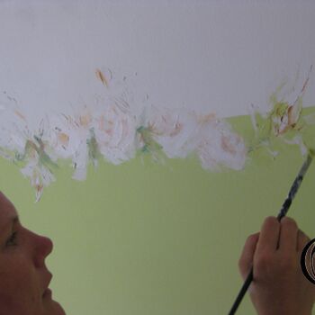 acrylmalerei auf wände