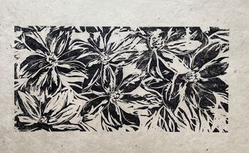 malerei druck blumen