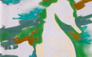 seepferdchen malen pastell aquarell