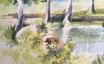 steine malen im aquarell malanleitung steine