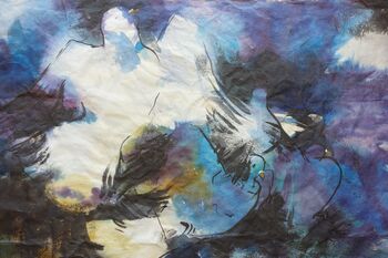 Tauben im Flug weiße Taube Vogel Aquarell