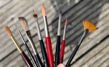 malen am meer Pinselmix Aquarellpinsel für die Aquarellmalerei
