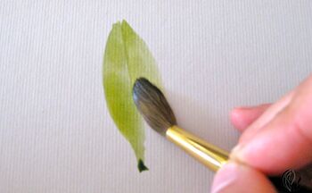 Blatt malen malanleitung aquarell