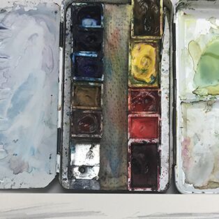 malkurs aquarell