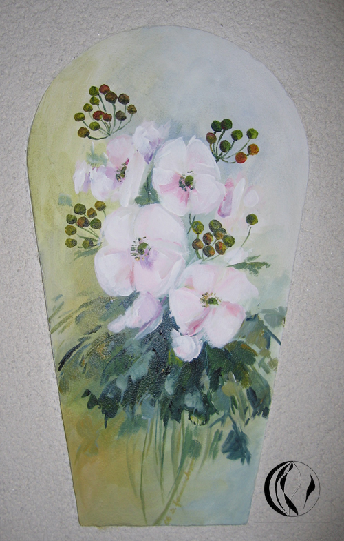 malen_am_meer_interieurmalerei Acryl malen Blume